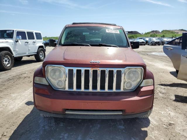 1J8GN58K29W527172 - 2009 JEEP LIBERTY LIMITED RED photo 5