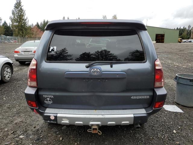 JTEZU14R458027197 - 2005 TOYOTA 4RUNNER SR5 GRAY photo 6