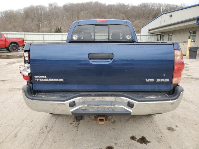 5TEUU42N38Z550892 - 2008 TOYOTA TACOMA ACCESS CAB BLUE photo 6