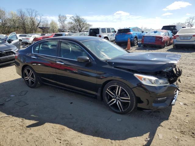 1HGCR2F65GA034595 - 2016 HONDA ACCORD SPORT BLACK photo 4