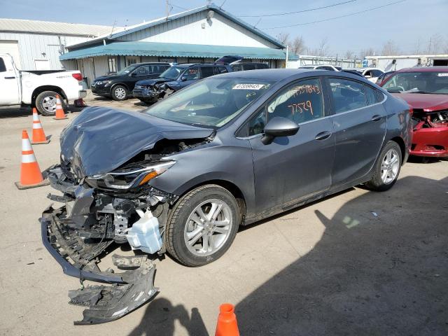 1G1BE5SM1J7197902 - 2018 CHEVROLET CRUZE LT GRAY photo 1