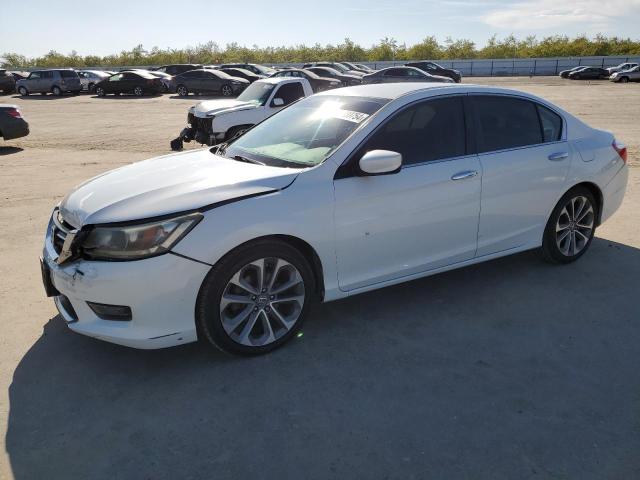 1HGCR2F59EA208480 - 2014 HONDA ACCORD SPORT WHITE photo 1