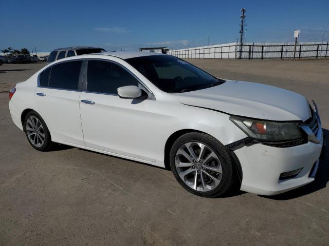 1HGCR2F59EA208480 - 2014 HONDA ACCORD SPORT WHITE photo 4