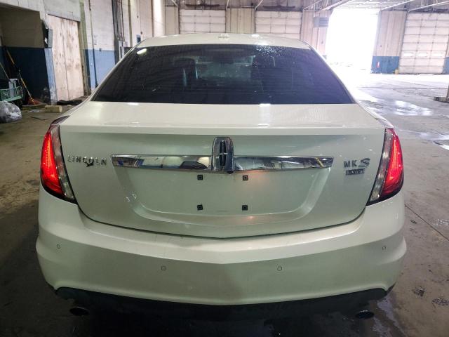 1LNHL9ER1AG603310 - 2010 LINCOLN MKS WHITE photo 6