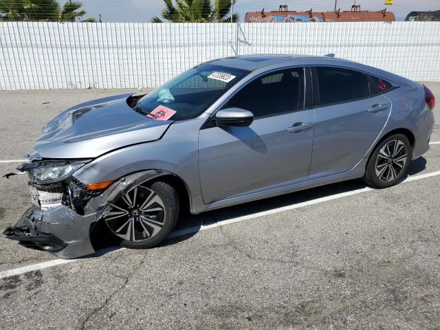 2HGFC1F37GH648497 - 2016 HONDA CIVIC EX GRAY photo 1