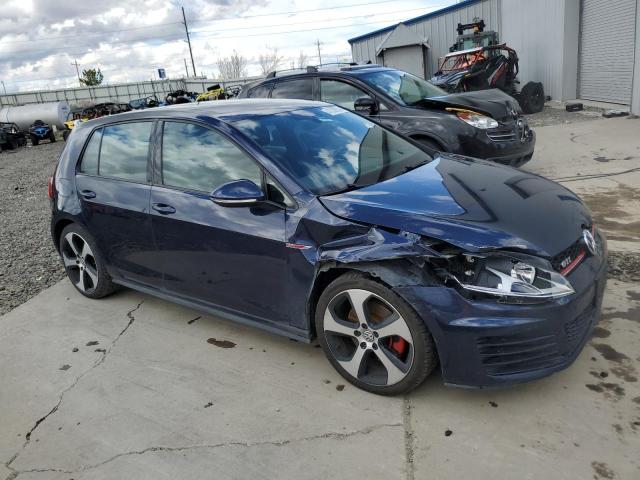 3VW5T7AU4FM028023 - 2015 VOLKSWAGEN GTI BLUE photo 4