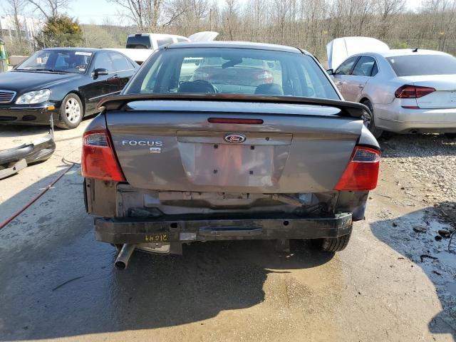 1FAFP38Z57W185878 - 2007 FORD FOCUS ST GRAY photo 6