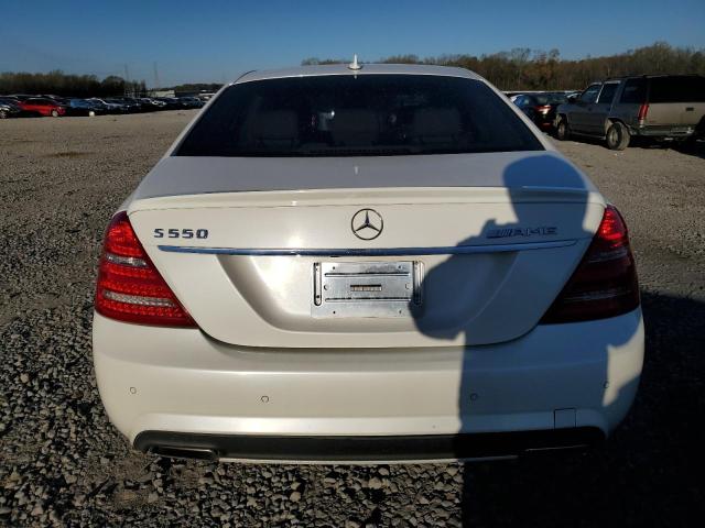 WDDNG7BB8BA404160 - 2011 MERCEDES-BENZ S 550 WHITE photo 6