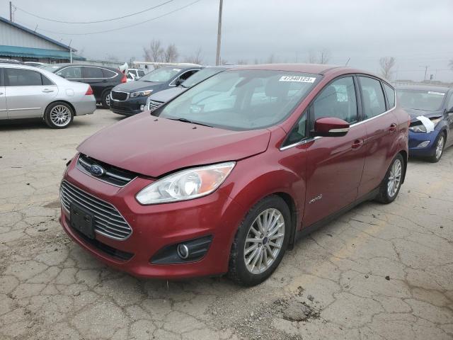1FADP5BUXEL509471 - 2014 FORD C-MAX SEL RED photo 1