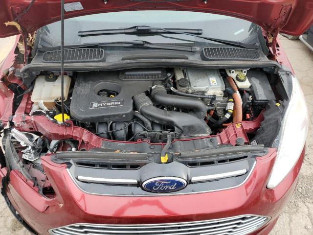 1FADP5BUXEL509471 - 2014 FORD C-MAX SEL RED photo 11