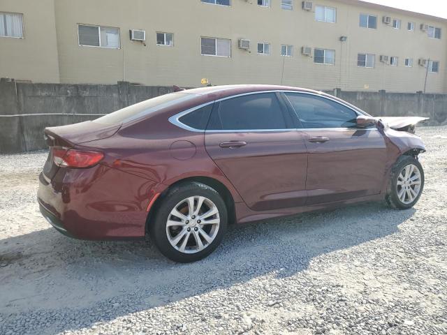 1C3CCCAB8FN665332 - 2015 CHRYSLER 200 LIMITED BURGUNDY photo 3