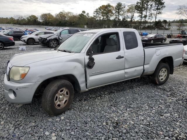 5TETX22N57Z362784 - 2007 TOYOTA TACOMA ACCESS CAB ვერცხლისფერი ფოტო 1