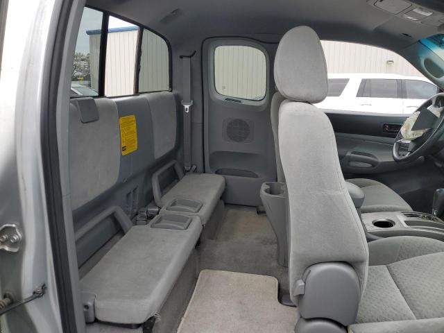5TETX22N57Z362784 - 2007 TOYOTA TACOMA ACCESS CAB ვერცხლისფერი ფოტო 10