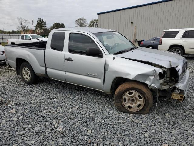 5TETX22N57Z362784 - 2007 TOYOTA TACOMA ACCESS CAB ვერცხლისფერი ფოტო 4