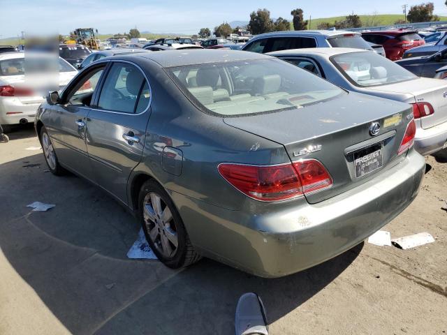 JTHBA30G465159392 - 2006 LEXUS ES 330 GREEN photo 2