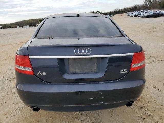 WAUDH74F38N156983 - 2008 AUDI A6 3.2 QUATTRO BLUE photo 6