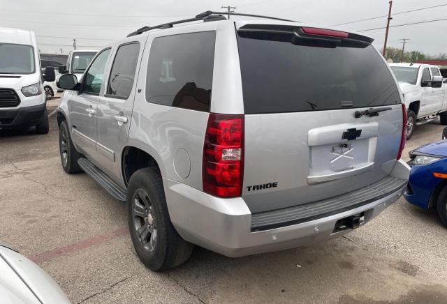 1GNSCBE05DR254669 - 2013 CHEVROLET TAHOE C1500 LT SILVER photo 3