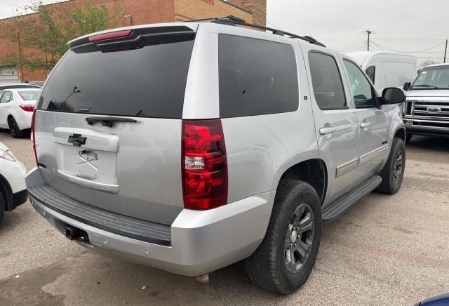 1GNSCBE05DR254669 - 2013 CHEVROLET TAHOE C1500 LT SILVER photo 4