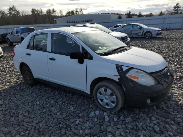 3N1CC11E89L479100 - 2009 NISSAN VERSA S WHITE photo 4