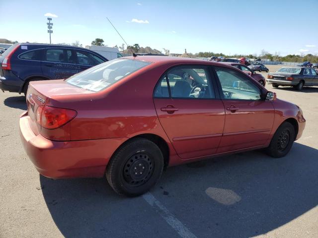 2T1BR30E15C478405 - 2005 TOYOTA COROLLA CE RED photo 3