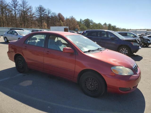 2T1BR30E15C478405 - 2005 TOYOTA COROLLA CE RED photo 4