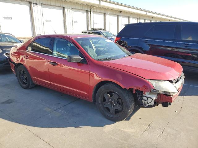 3FAHP0HA7BR105381 - 2011 FORD FUSION SE RED photo 4