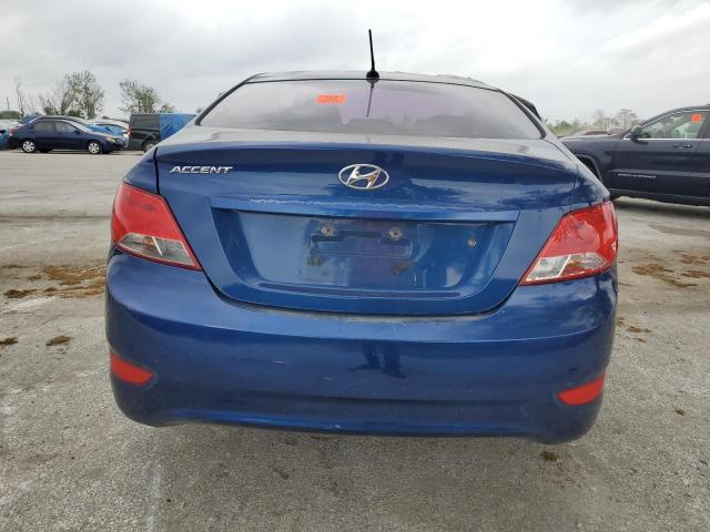 KMHCT4AE4GU104690 - 2016 HYUNDAI ACCENT SE BLUE photo 6