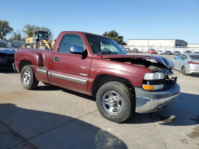 1GCEC14T41Z327571 - 2001 CHEVROLET SILVERADO C1500 RED photo 4