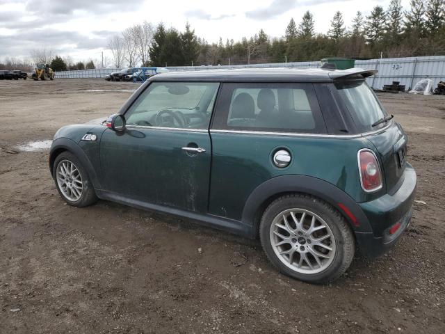 WMWMF73539TT95851 - 2009 MINI COOPER S GREEN photo 2