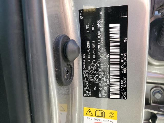 JTJBARBZ6K2207938 - 2019 LEXUS NX 300 BASE 灰色 照片 12