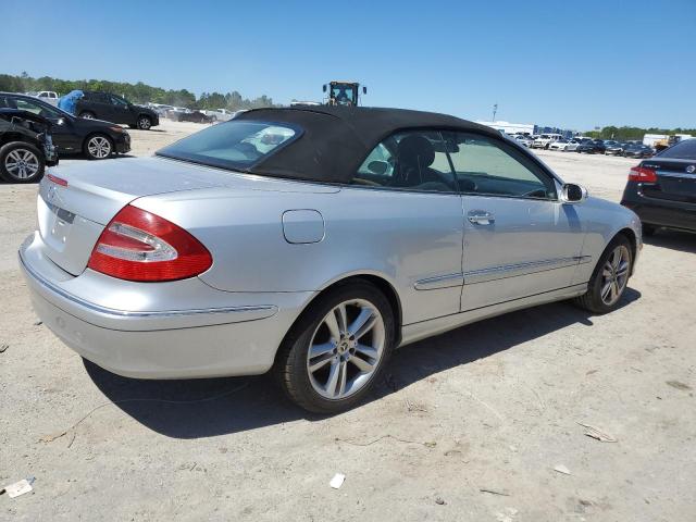 WDBTK65J85F154700 - 2005 MERCEDES-BENZ CLK 320 SILVER photo 3