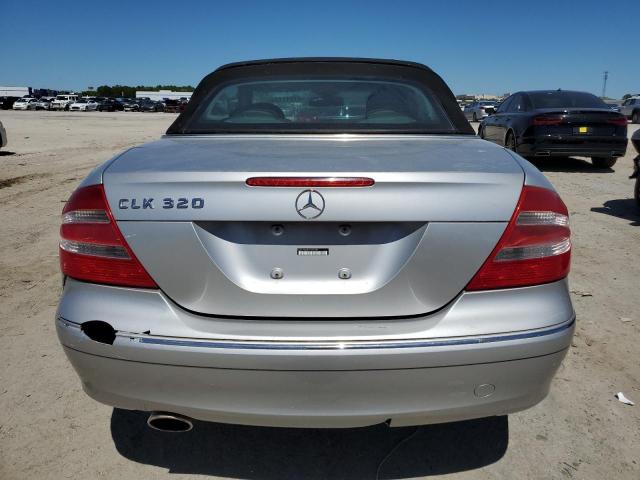 WDBTK65J85F154700 - 2005 MERCEDES-BENZ CLK 320 SILVER photo 6