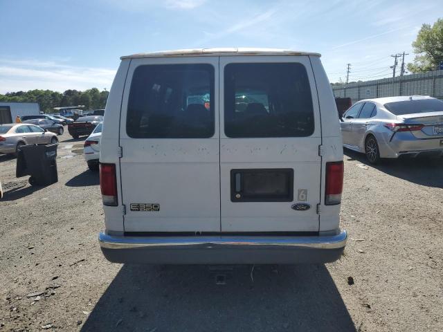 1FBSS31L3XHB14782 - 1999 FORD ECONOLINE E350 SUPER DUTY WAGON WHITE photo 6