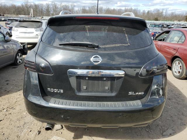 JN8AS5MV6DW636835 - 2013 NISSAN ROGUE S BLACK photo 6