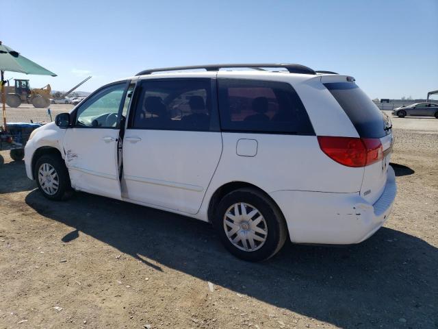 5TDZK23CX8S194807 - 2008 TOYOTA SIENNA CE WHITE photo 2