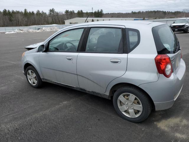 KL1TD6DE3AB100682 - 2010 CHEVROLET AVEO LS 银色 照片 2