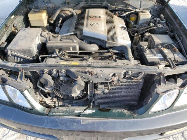 JT6HT00W8X0060222 - 1999 LEXUS LX 470 GREEN photo 11