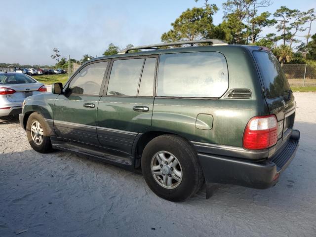 JT6HT00W8X0060222 - 1999 LEXUS LX 470 GREEN photo 2