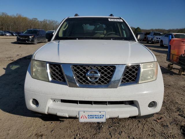 5N1AR18U67C600999 - 2007 NISSAN PATHFINDER LE 白色 照片 5