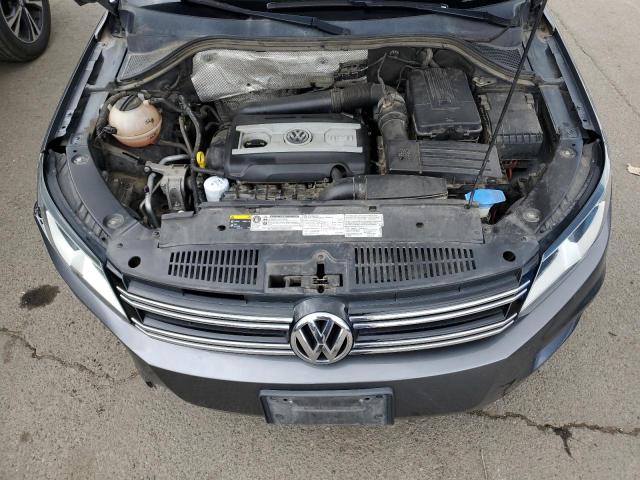 WVGBV7AX6GW535139 - 2016 VOLKSWAGEN TIGUAN S GRAY photo 11