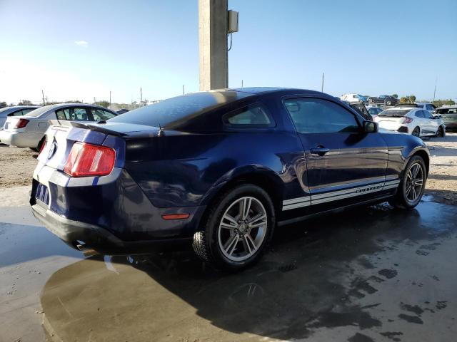 1ZVBP8AN7A5170659 - 2010 FORD MUSTANG BLUE photo 3