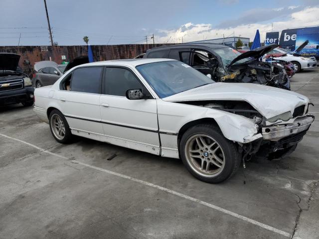 WBAGH83421DP21500 - 2001 BMW 740 IL WHITE photo 4