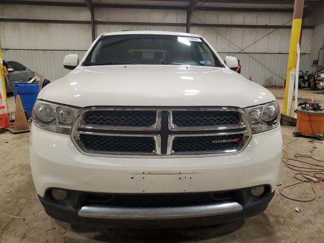 1C4RDJAG0CC144065 - 2012 DODGE DURANGO SXT WHITE photo 5