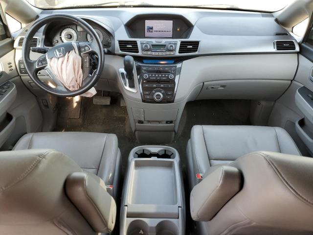 5FNRL5H9XDB032007 - 2013 HONDA ODYSSEY TOURING GRAY photo 8