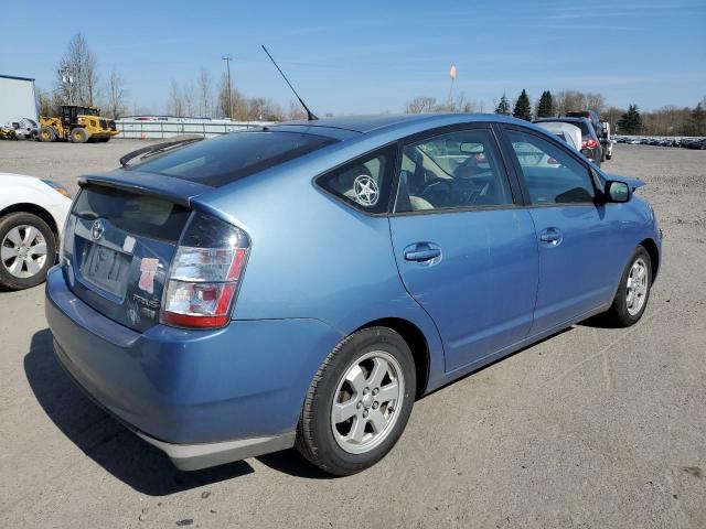 JTDKB22U453125314 - 2005 TOYOTA PRIUS BLUE photo 3