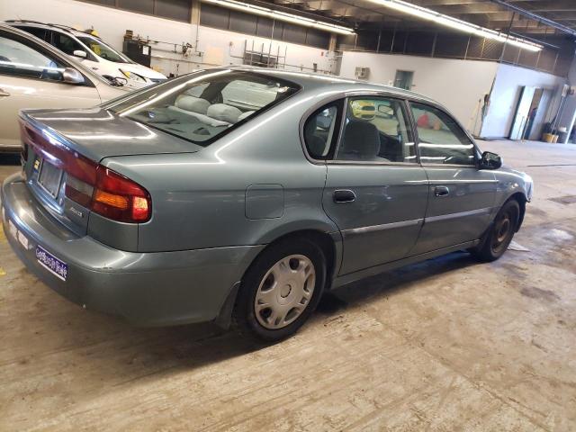 4S3BE6350Y7217538 - 2000 SUBARU LEGACY L TEAL photo 3