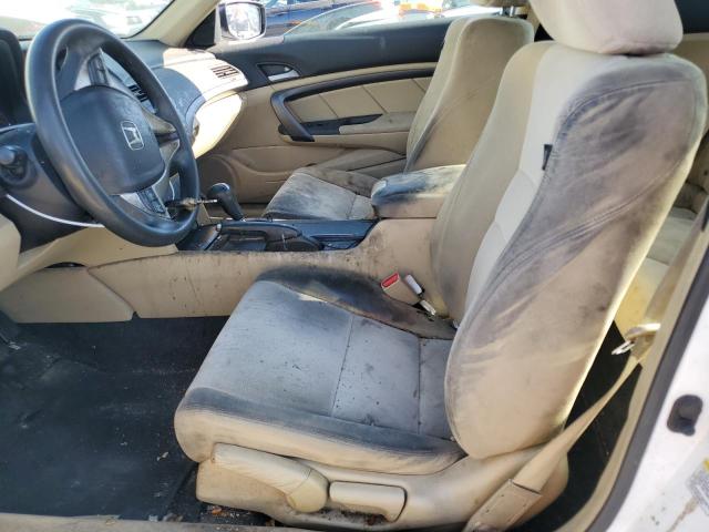 1HGCS12399A018977 - 2009 HONDA ACCORD LX WHITE photo 7