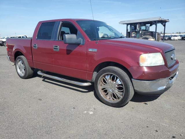 1FTRW12WX6KD97761 - 2006 FORD F150 SUPERCREW RED photo 4