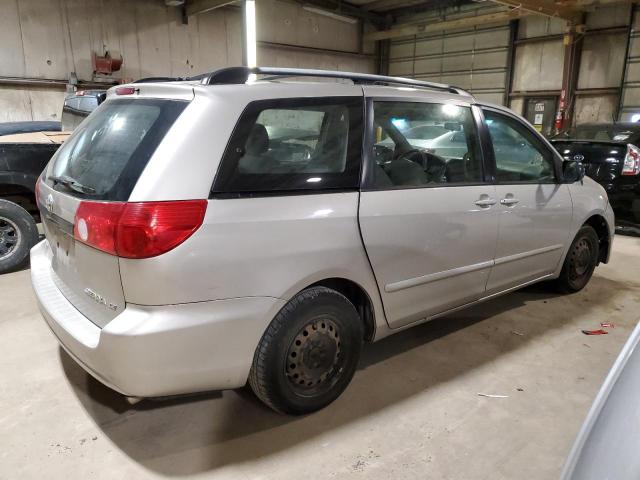 5TDZK23C79S251577 - 2009 TOYOTA SIENNA CE SILVER photo 3