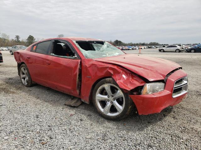 2C3CDXCT1CH248309 - 2012 DODGE CHARGER R/T RED photo 4